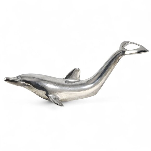 Vintage Metal Dolphin Bottle Opener Beach House Coastal Barware Nautical Decor - Picture 4 of 6